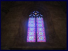 La Lonja de la Seda 17 - the stained cathedral like windows